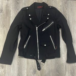 Tripp NYC motto biker jacket size large